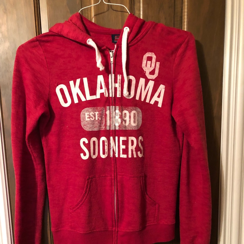 University of Oklahoma hoodie (vintage look)